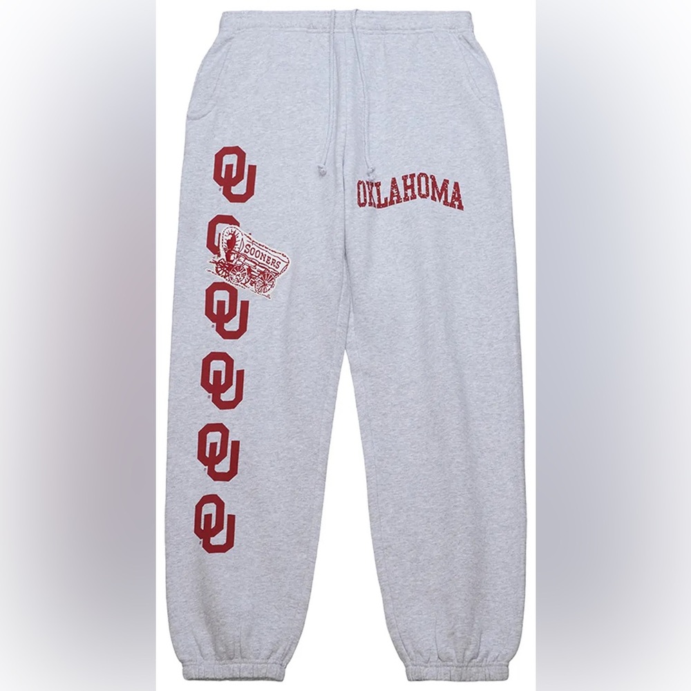Travis Scott Oklahoma Sooners Gray sweatpants